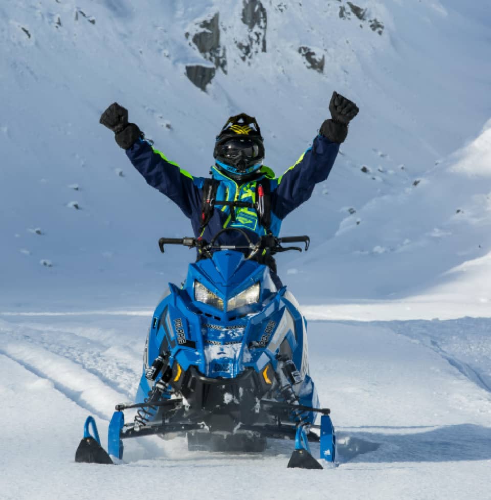 Snowmobiling in Gulmarg